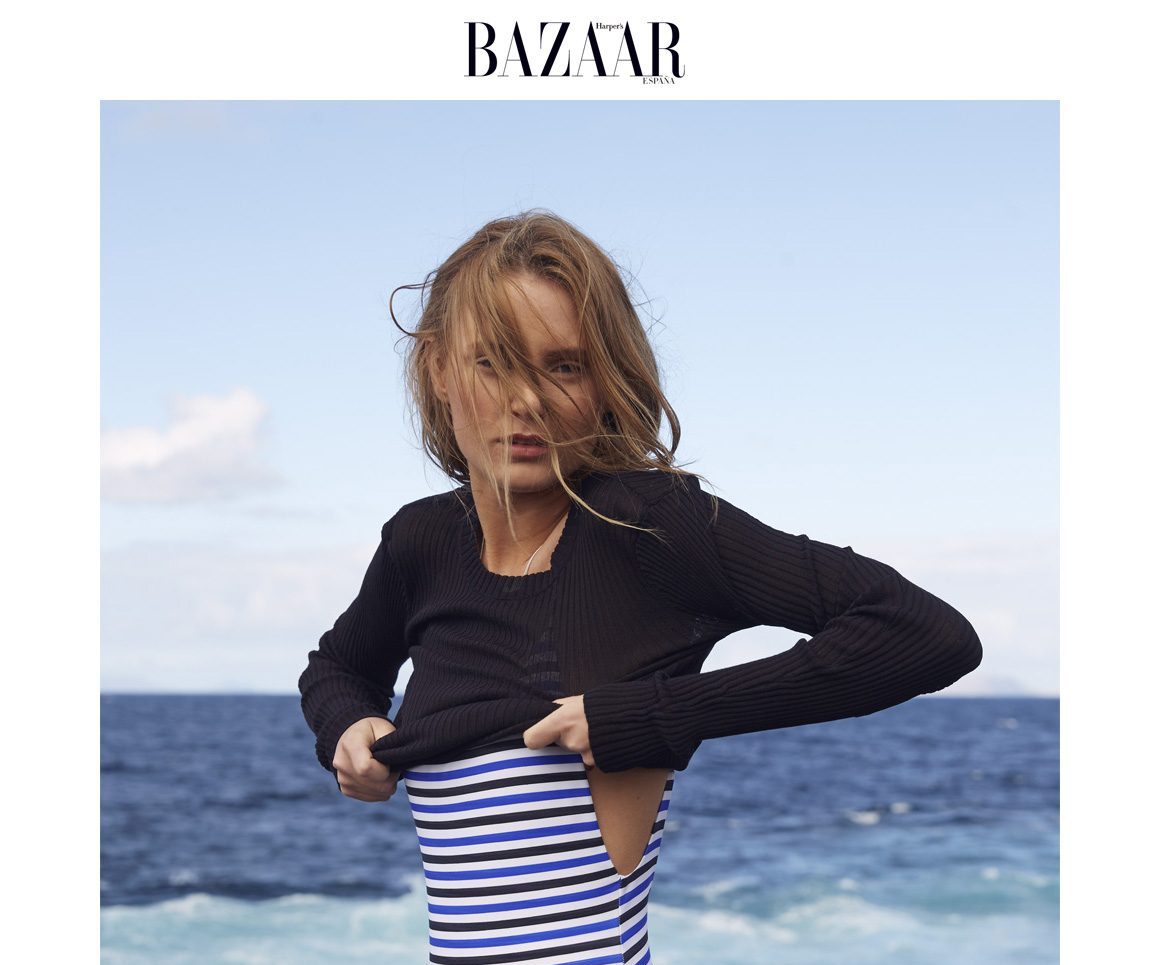 NOW_THEN Harper's Bazaar Alona swimwear