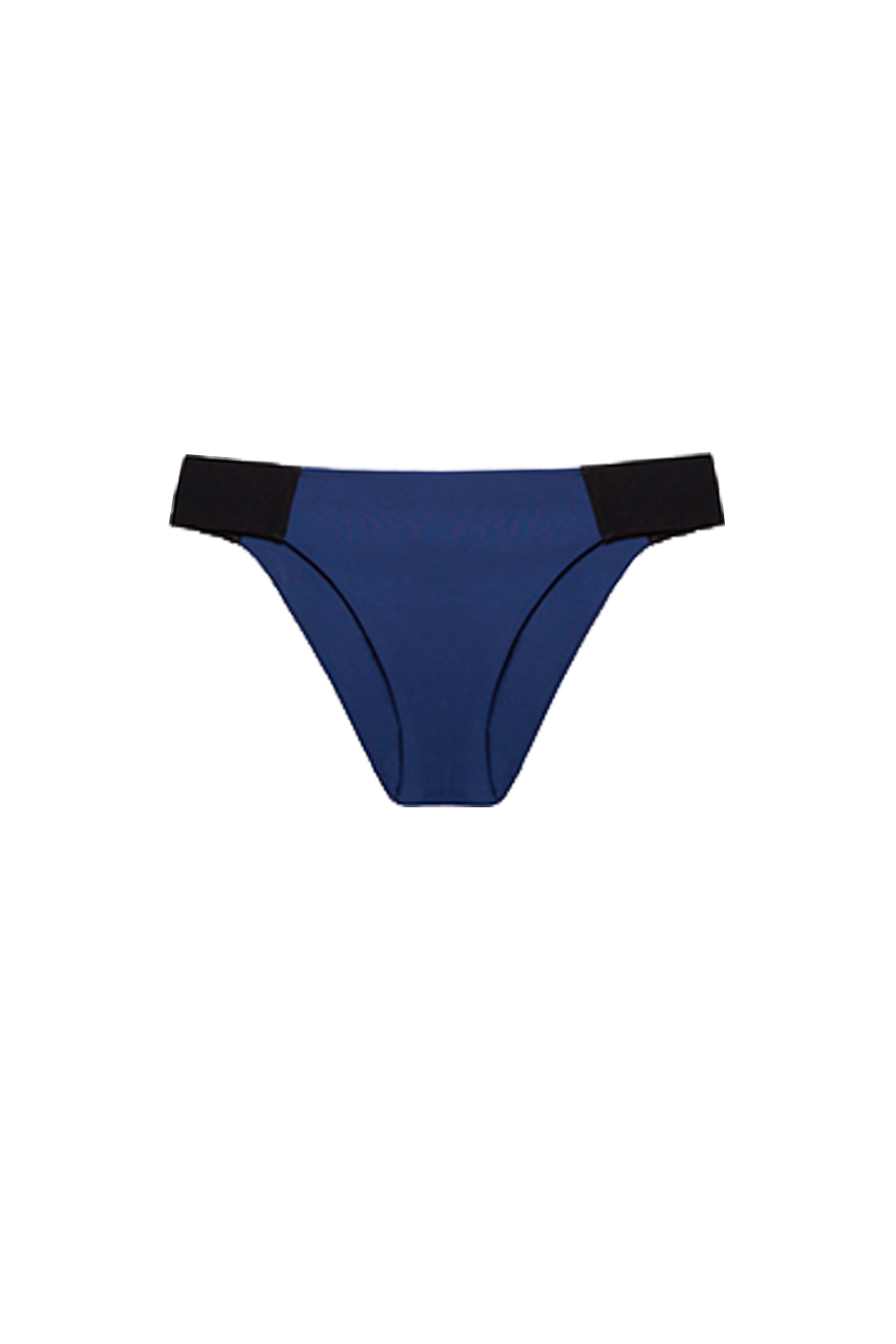 Krabi bottom in abyss by NOW_THEN, eco friendly and sustainable bikini made of recycled nylon and ethical manufacturing, handmade in Spain