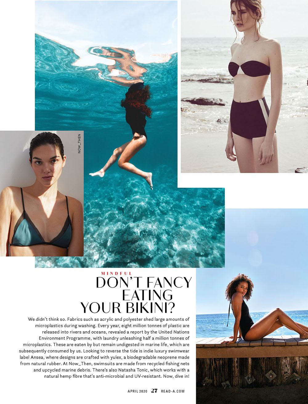 A magazine NOW_THEN Singapore lifelstyle eco swimwear