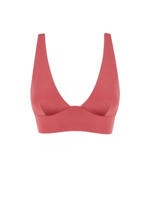 Kapalai top in blush, by NOW_THEN eco swimwear / bikini ecológico