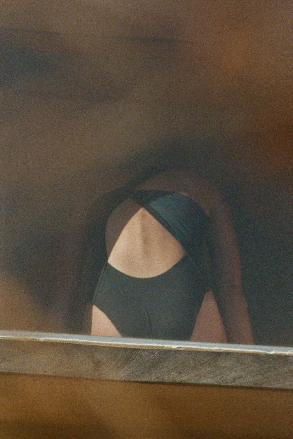 Sustainable Swimwear, recycled Econyl fabric, handmade in Spain. Marantes swimsuit in black, by NOW_THEN